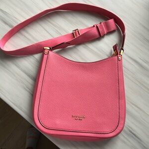 Gorgeous hot pink Kate Spade cross body
